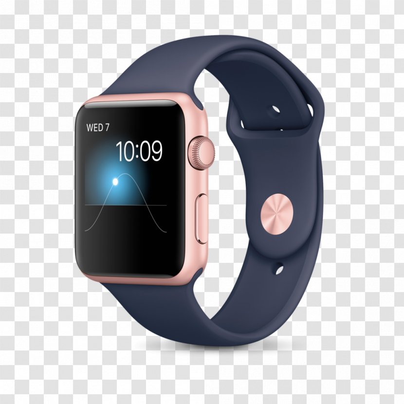 Apple Watch Series 2 1 3 Smartwatch - Blue Transparent PNG
