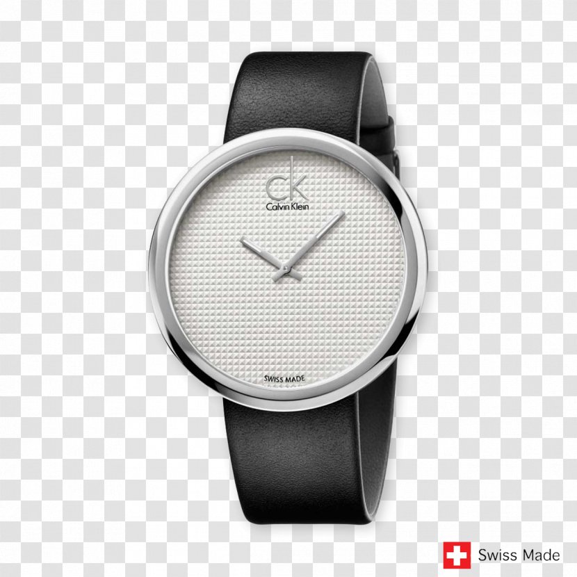 Calvin Klein Amazon.com Watch Strap Quartz Clock - Silver Transparent PNG