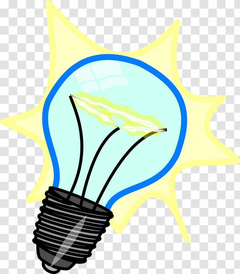 Incandescent Light Bulb Free Content Clip Art - Opensource Software - Powered Transparent PNG
