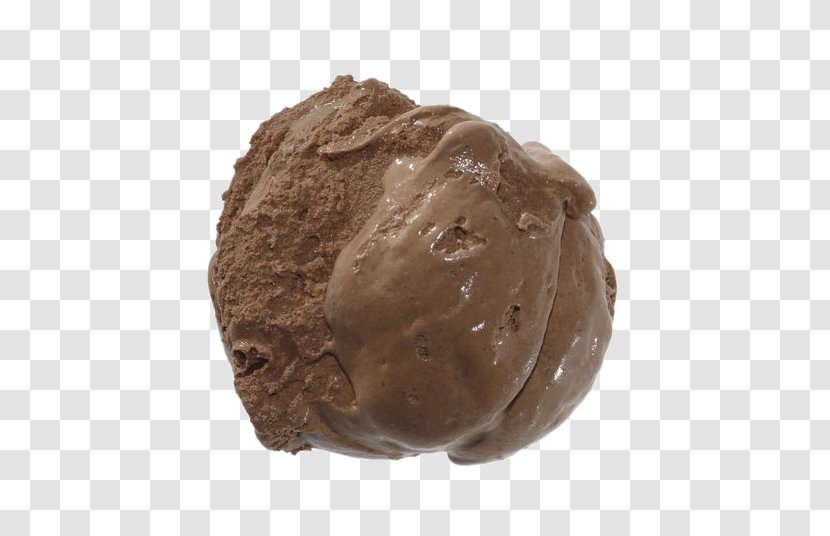 Chocolate Ice Cream Truffle Praline - Snow Cone - Flavor Transparent PNG