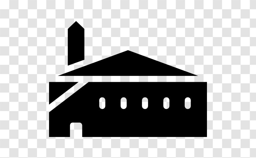 House Building Real Estate - Black Transparent PNG