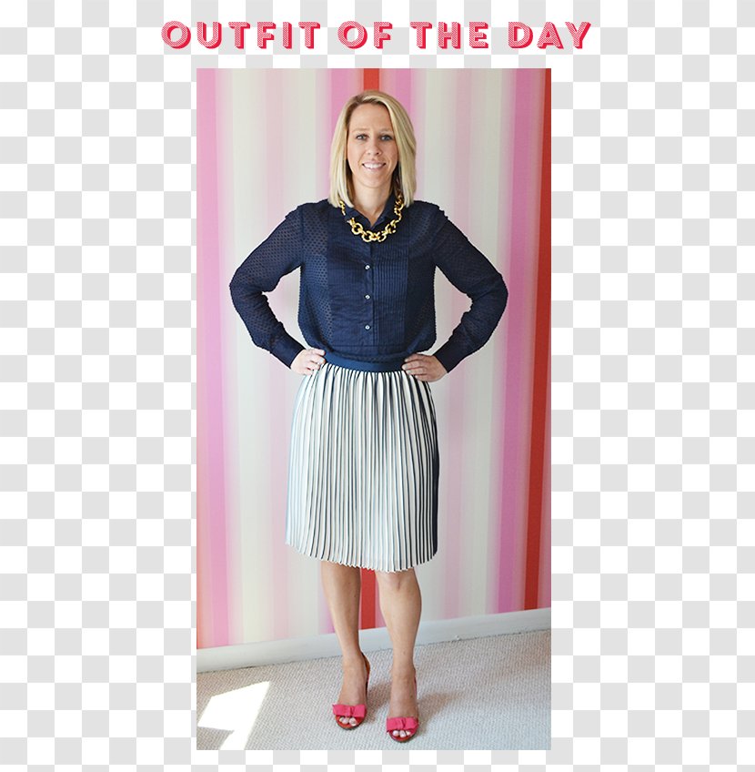 Blouse Fashion Skirt Pink M Pattern - Dress Transparent PNG