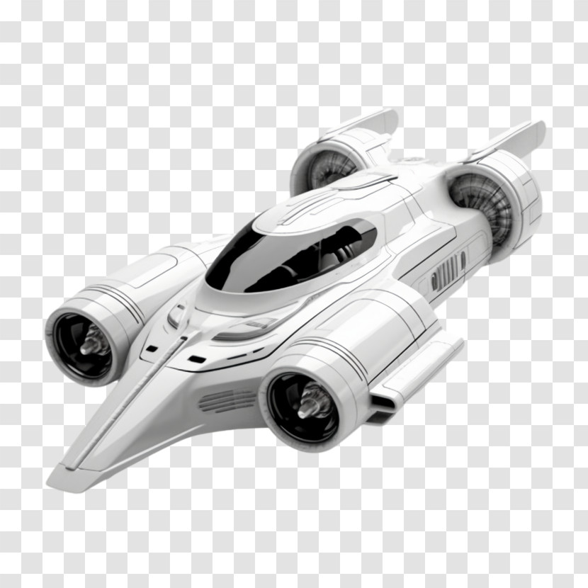 Futuristic Spacecraft - Futuristic Spaceship Transparent PNG