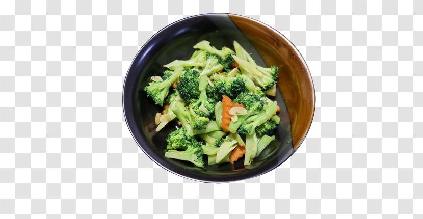 Broccoli Fried Cauliflower Chinese Cuisine Vegetarian - Asian Food - Home Cooking Transparent PNG