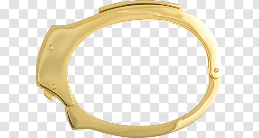 Bangle Bracelet Gold Handcuffs Jewellery - Silver Transparent PNG