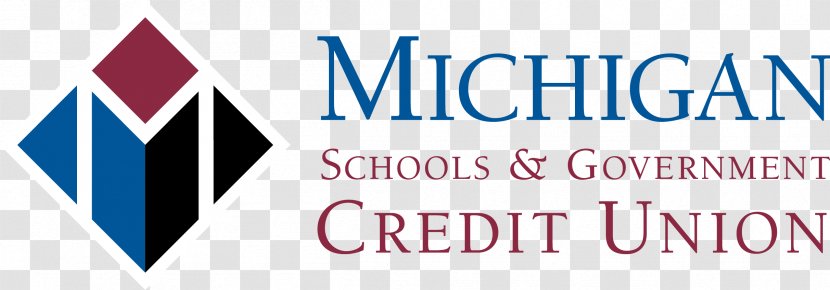 Logo Organization Michigan Schools And Government Credit Union Brand Font - Banner - Fullcolor Transparent PNG