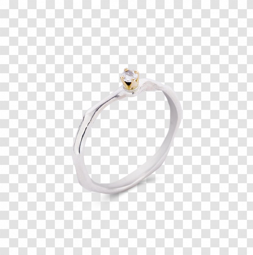 Engagement Ring Silver Gold Diamond Transparent PNG