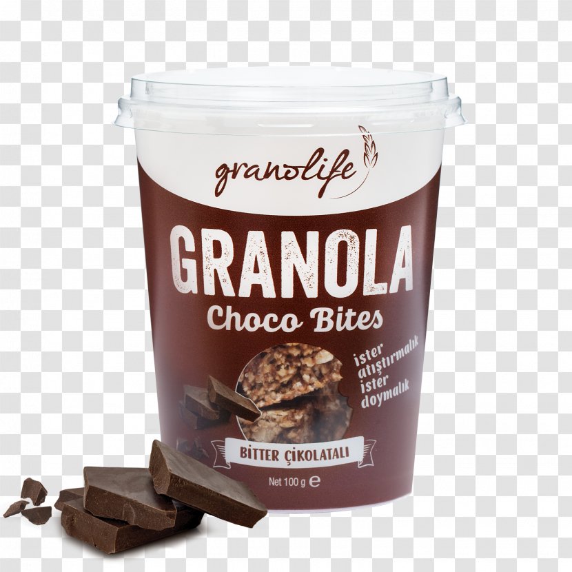 Chocolate Bar Granola Quadratini Dark - Flapjack Transparent PNG