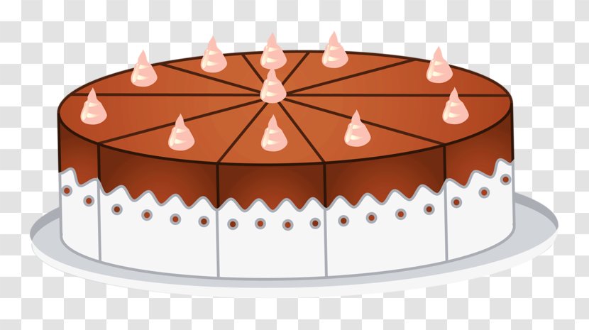 Birthday Cake Cupcake Chocolate Milk Cream Transparent PNG