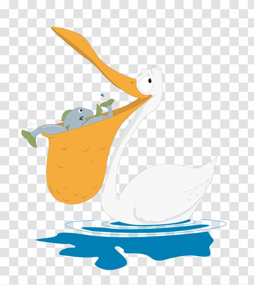 Beak Illustration - Vertebrate - Big Mouth Duck Transparent PNG