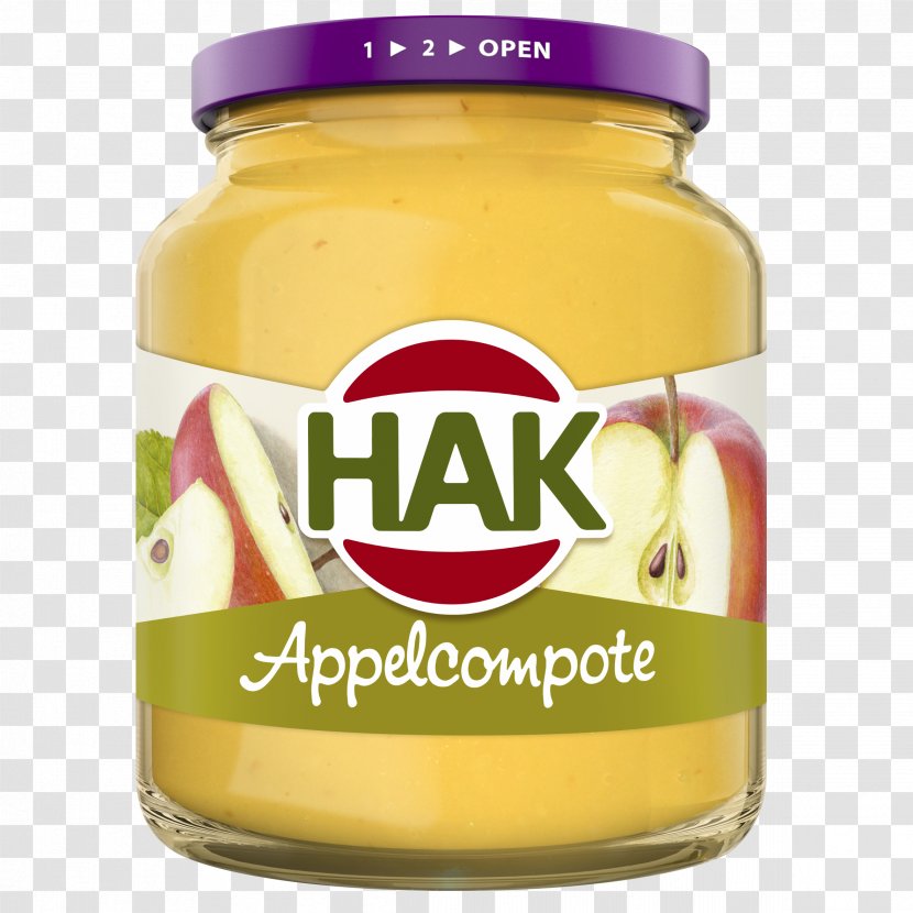 Apple Sauce Hak Sugar Compote - Edeka Transparent PNG