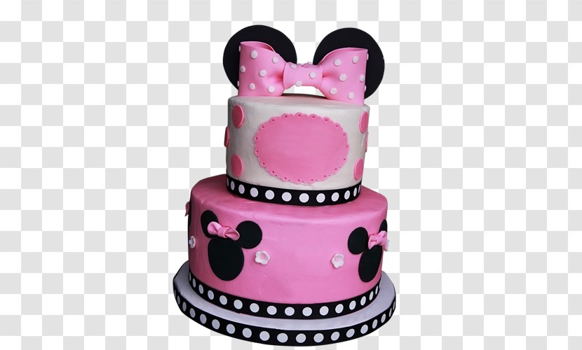 Birthday Cake Minnie Mouse Cupcake - Party - First Transparent PNG