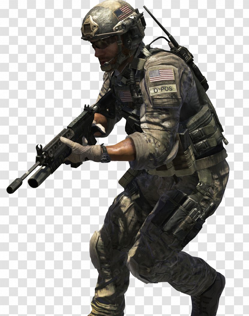 Call Of Duty 4: Modern Warfare Duty: 3 Ghosts Advanced 2 - Military Uniform - Swat Transparent PNG