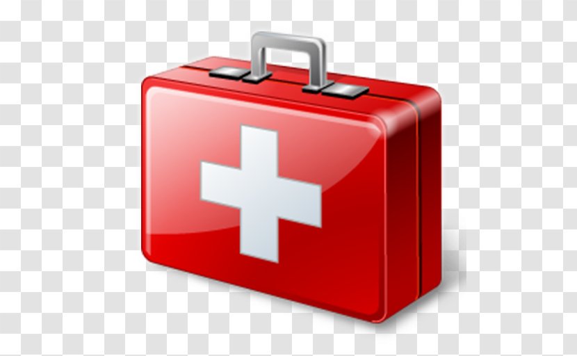 First Aid Kits Supplies Cardiopulmonary Resuscitation Health Care - Red - Kit Transparent PNG