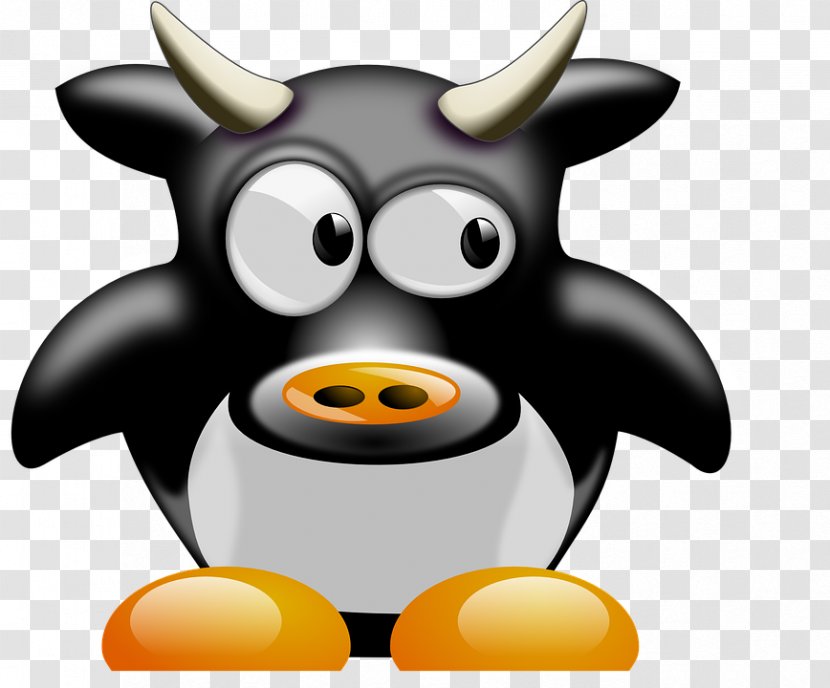 Cattle Penguin Bull Ox Sheep Transparent PNG