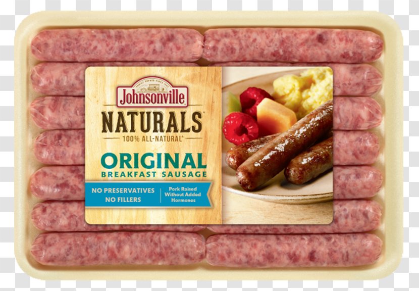 Breakfast Sausage Bratwurst Johnsonville, LLC - Hash Transparent PNG