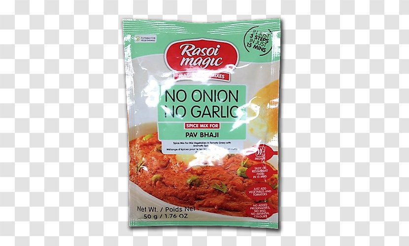 Rasoi Magic NONG Pav Bhaji Spice Mix 45 Gram(Pack Of 3) Flavor Sauce Recipe - Natural Foods Transparent PNG