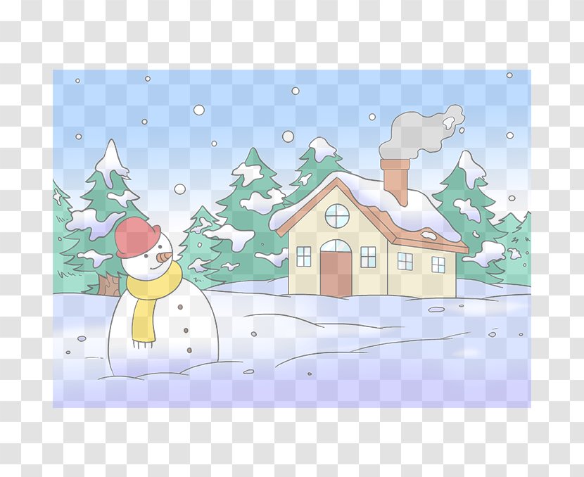 Santa Claus - Cartoon - Snowman Fir Transparent PNG