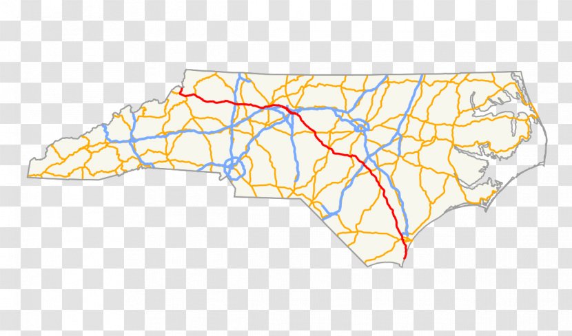 U.S. Route 220 29 1 In North Carolina 64 - Map - Crossroads Transparent PNG