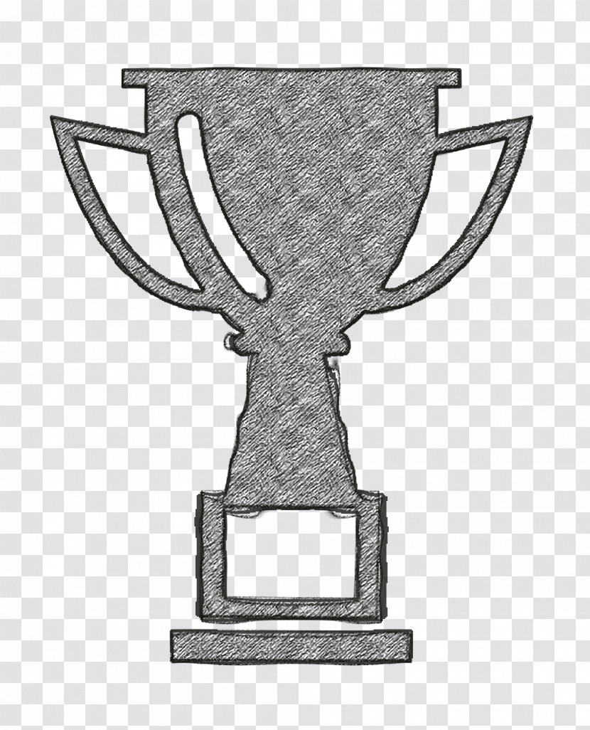 Sports Icon Trophy Silhouette Icon Award Icon Transparent PNG