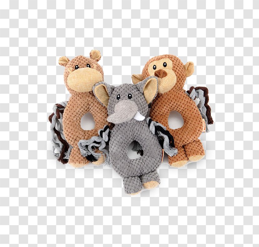 Stuffed Animals & Cuddly Toys Dog Chew Toy - Elephantidae Transparent PNG