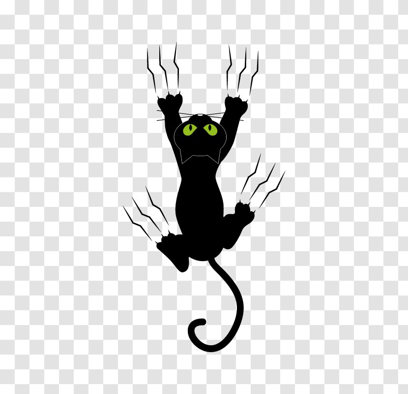 Cat Kitten Wall Decal - Claw - Vector Scratches Transparent PNG