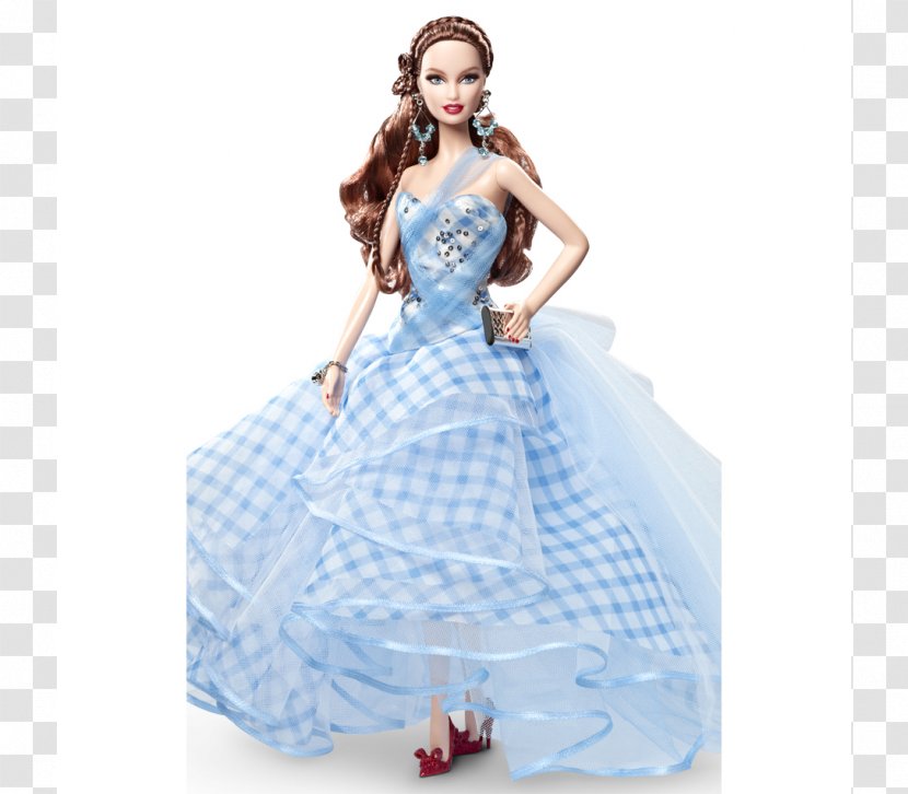 Dorothy Gale Glinda Queen Of Sapphires Barbie Doll - Mattel Transparent PNG