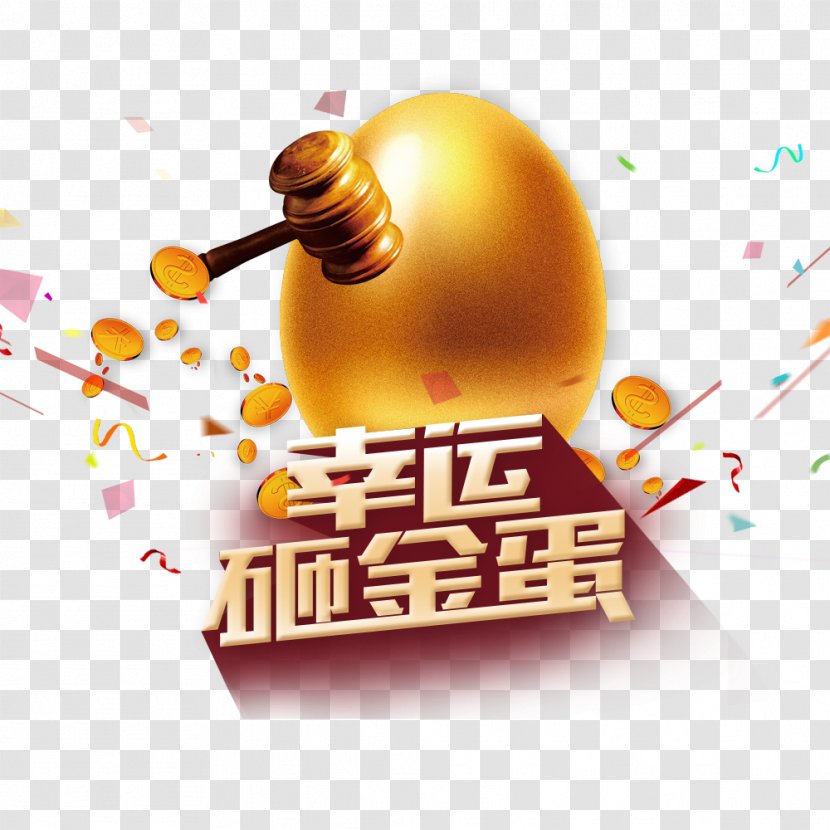 Download - Poster - Lucky Hit The Golden Eggs Transparent PNG
