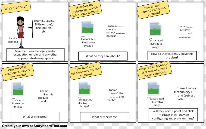 Web Page Computer Program Yellow - Paper Product - Storyboard Printable Transparent PNG