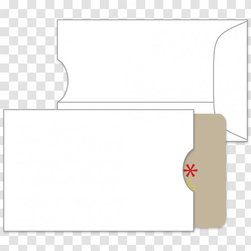 Paper Rectangle - Gift Card Design Transparent PNG