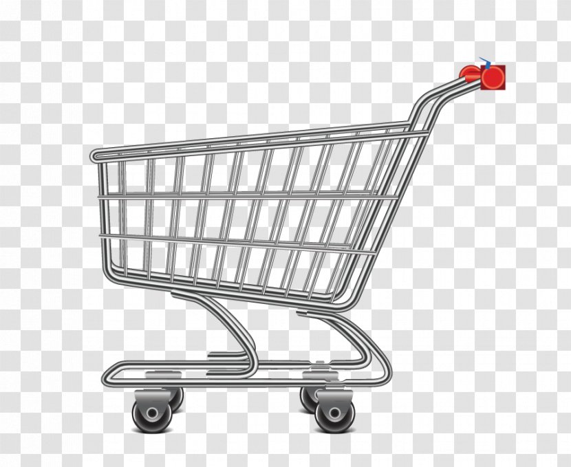 Shopping Cart Clip Art - Metal Transparent PNG