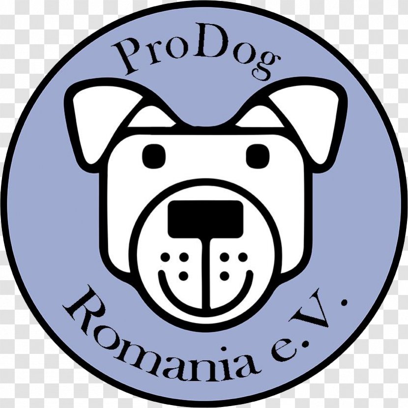 ProDogRomania E. V. Illustration Romanian Language - Logo - Dog Transparent PNG