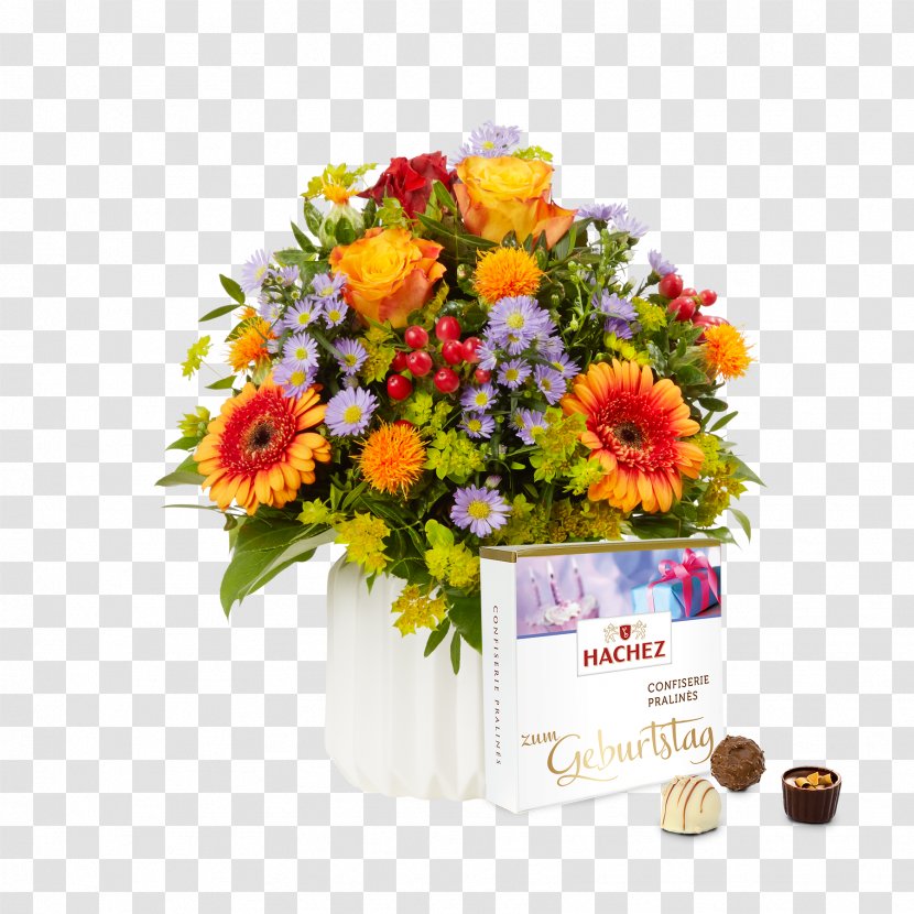 Flower Bouquet Birthday Cake Blahoželanie Floral Design - Geburtstag Transparent PNG