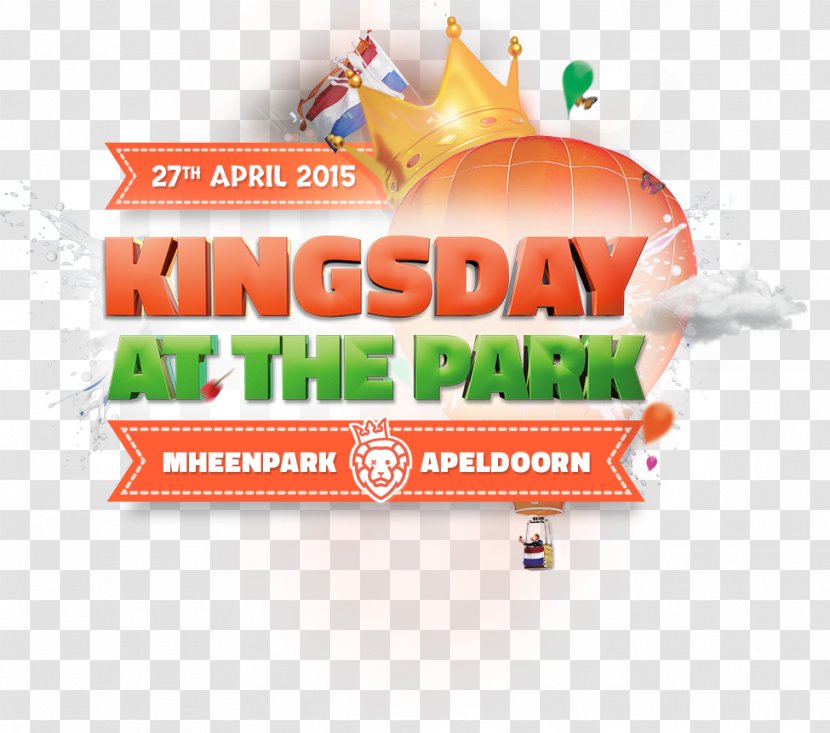 King's Day Apeldoorn Park Festival Logo Transparent PNG