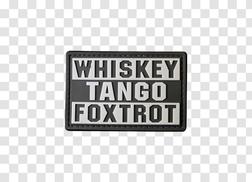 Embroidered Patch Morale Flag Polyvinyl Chloride - Velcro - Whiskey Tango Foxtrot Transparent PNG