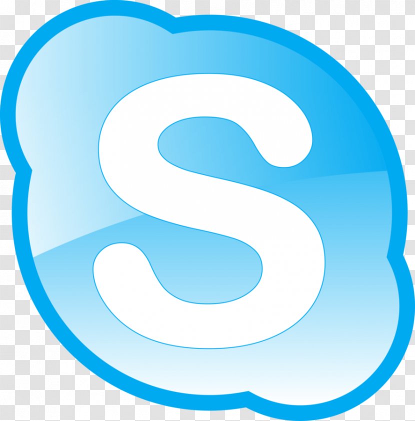 Skype Telephone Call - Aqua Transparent PNG