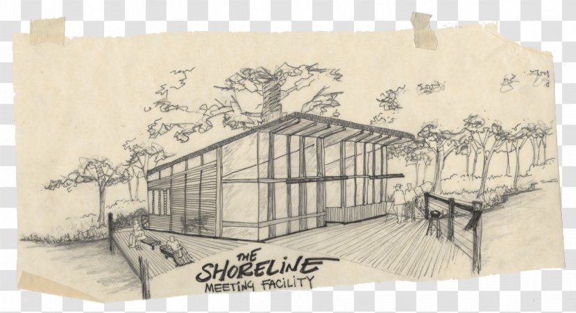 University Of Michigan - Saginaw Forest Shoreline Amphitheatre SketchDesign Transparent PNG