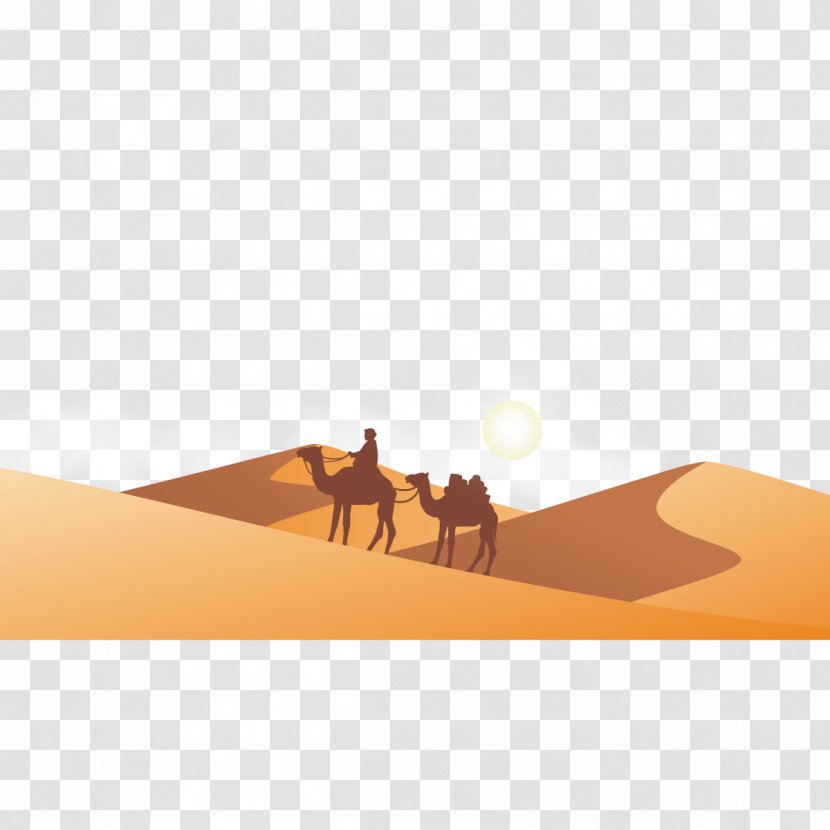 Sand Cartoon - Landscape - Vector Desert Safaris Transparent PNG