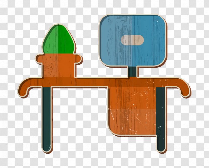Home Decoration Icon Furniture And Household Icon Desk Icon Transparent PNG
