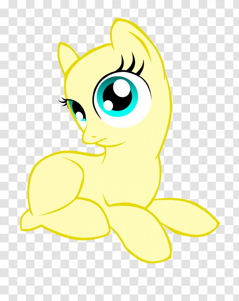 My Little Pony Whiskers Filly Cat - Silhouette - Earth Magic Transparent PNG