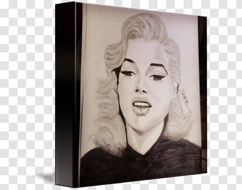 Marilyn Monroe Drawing Work Of Art Painting - Portrait Transparent PNG