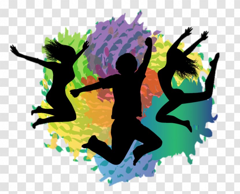 Silhouette Photography Jumping - Color - Dance Transparent PNG