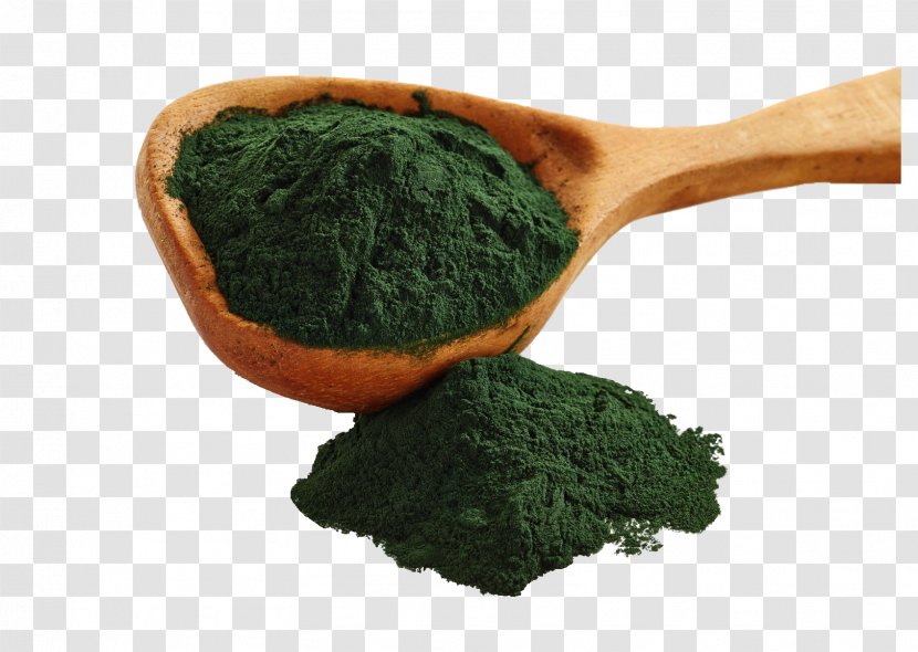 Dietary Supplement Nutrient Spirulina Algae Blue-green Bacteria - Powder Transparent PNG
