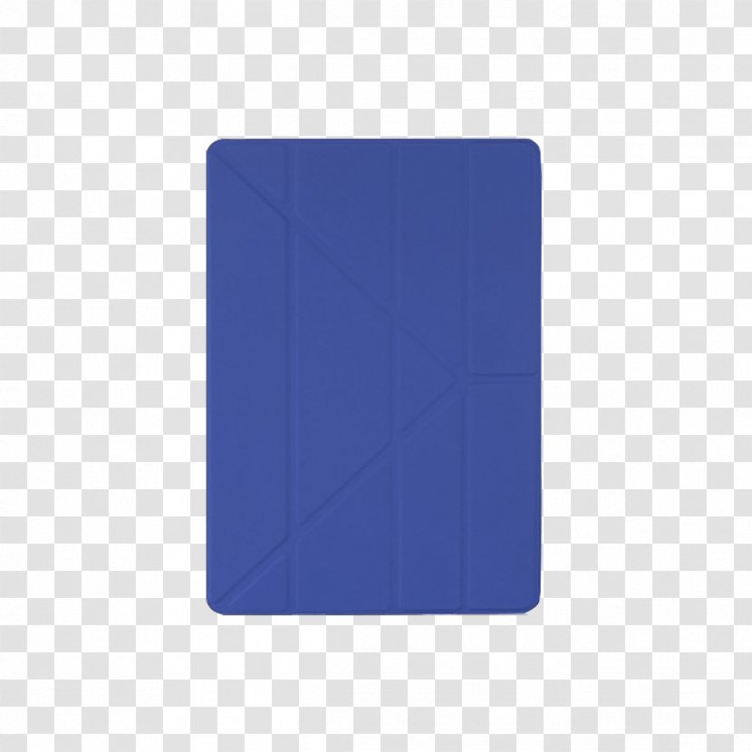 Rectangle - Cobalt Blue - Origami Transparent PNG