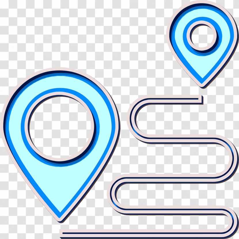 Map Icon Destination Icon Journey Icon Transparent PNG