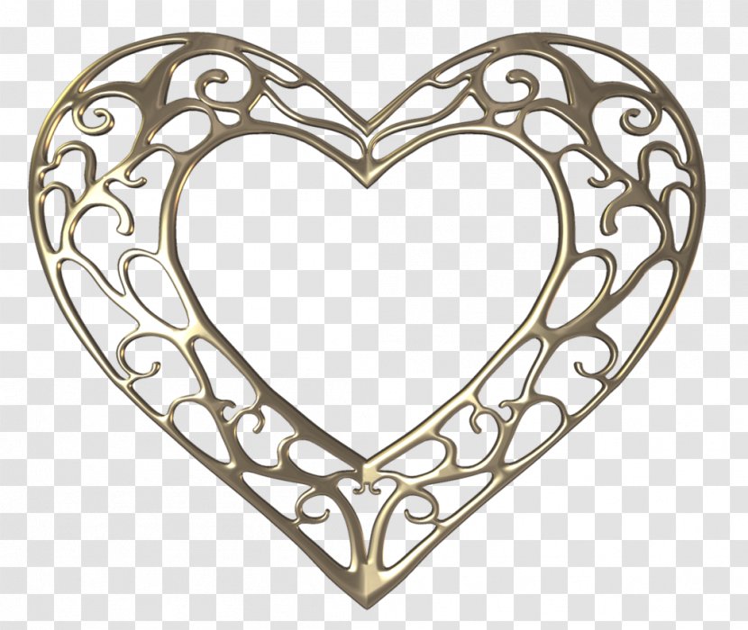 Body Jewellery - Heart - 500 Transparent PNG