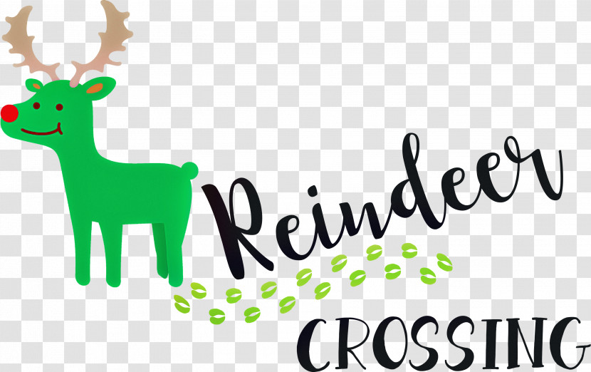 Reindeer Crossing Transparent PNG