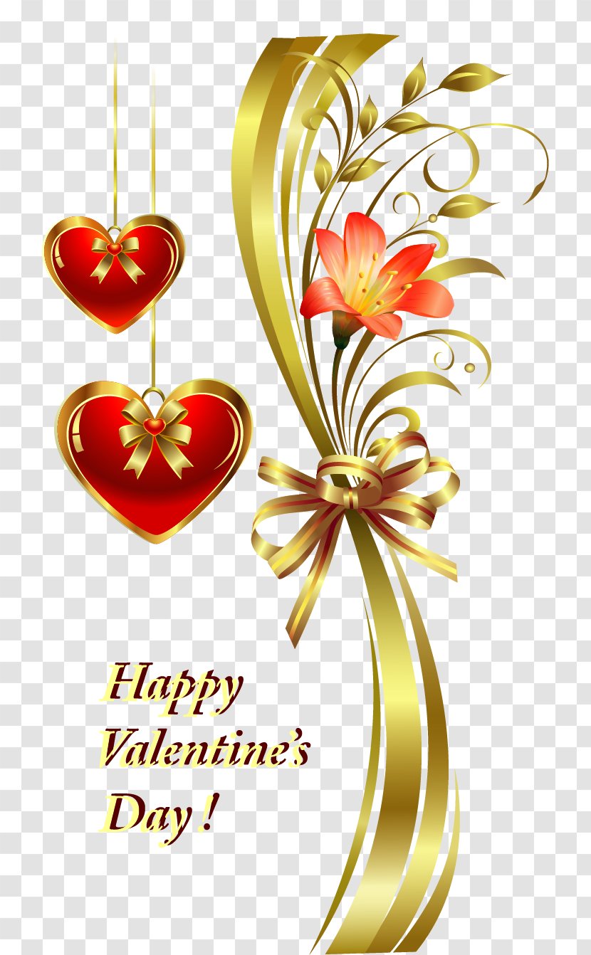 Flower Floral Design Floristry Petal Valentine's Day - Greeting Card - Valentines Greetings Transparent PNG