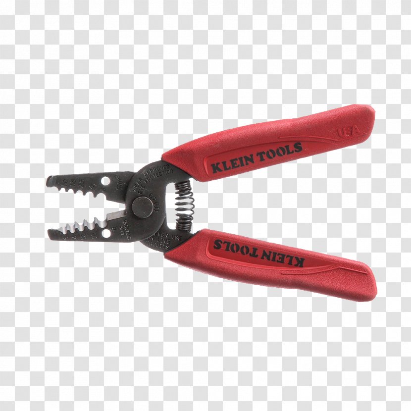 Diagonal Pliers Wire Stripper American Gauge Klein Tools - Electrical Wiring In North America Transparent PNG