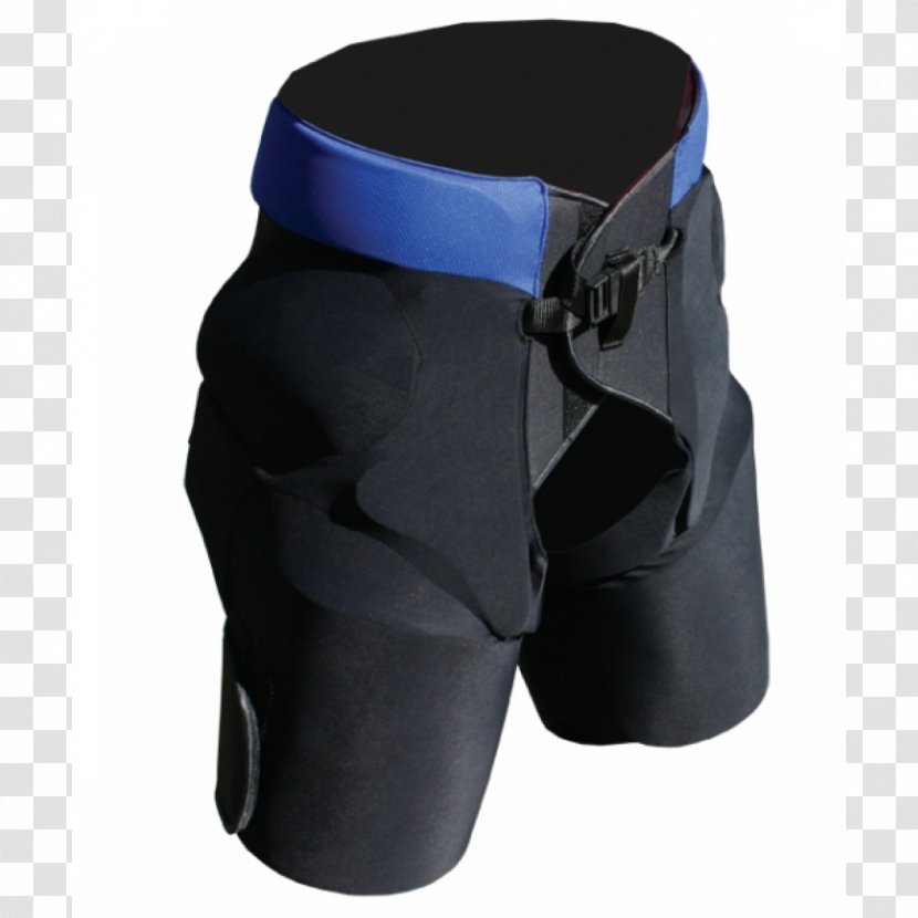 Hockey Protective Pants & Ski Shorts Knee Cobalt Blue - The Golden Girdle Transparent PNG